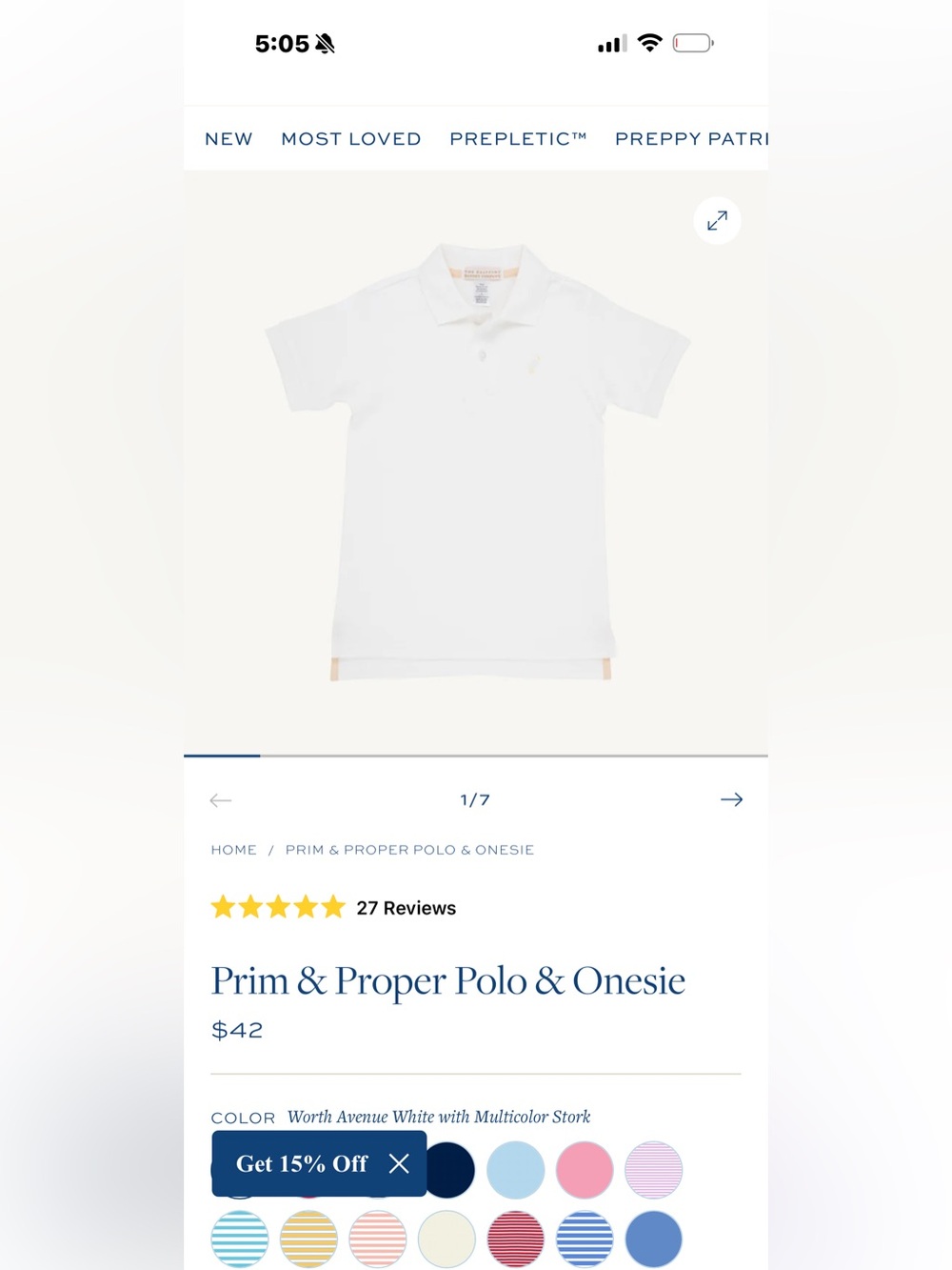 The Beaufort Bonnet Company Prim & Proper Polo Bundle | Size 4T | Set of 2 - Picture 3 of 17